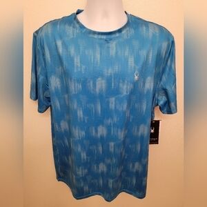 NWT Spyder Men's Short Sleeve Swim Rashguard